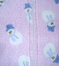 Snowmen fleece jacket, age  3 - Image 2