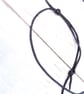 Large stylish boho wooden pendant necklace (pink and silver) - Image 7
