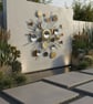 Garden wall sculpture