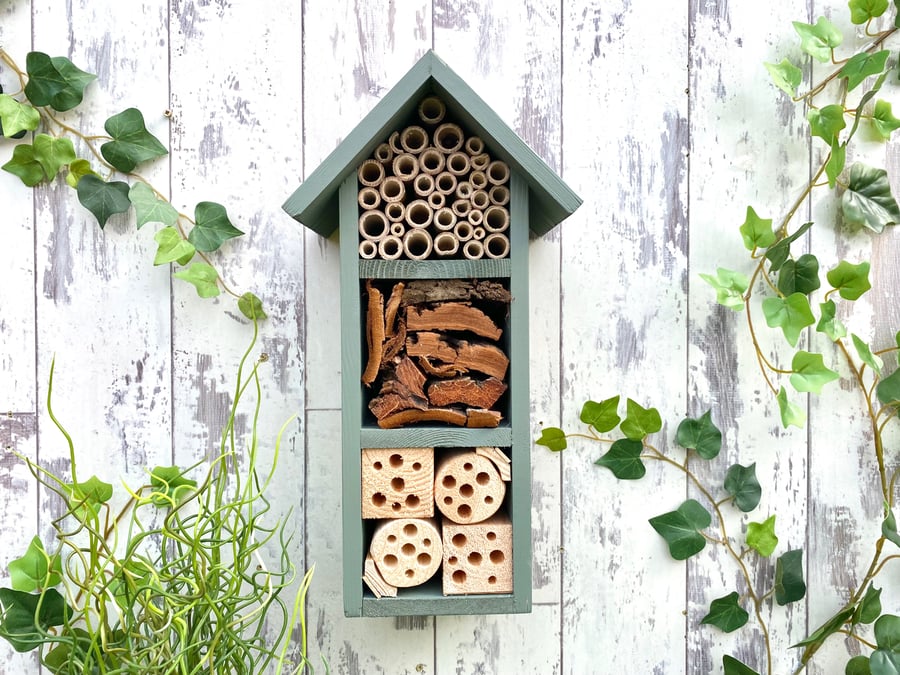 Three Tier Bee Hotel, in 'Wild Thyme'