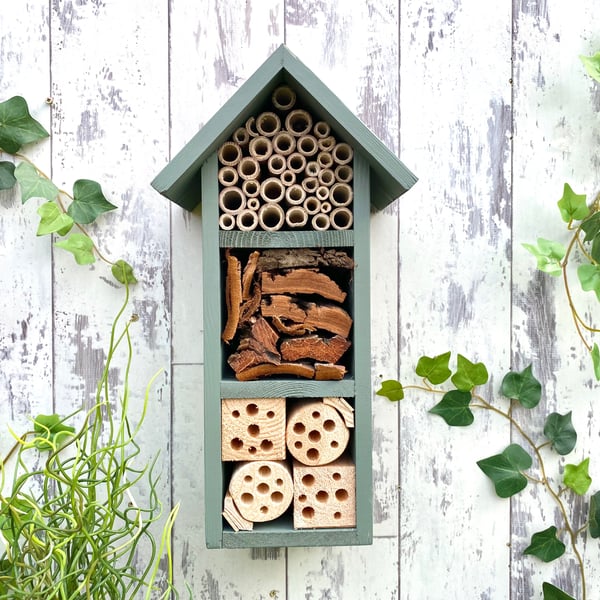 Three Tier Bee Hotel, in 'Wild Thyme'