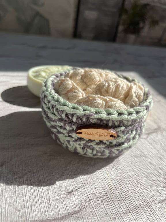 Face Scrubbies with Basket