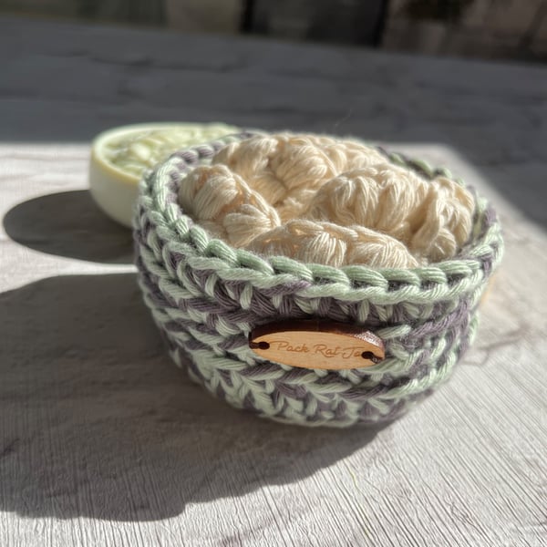 Face Scrubbies with Basket