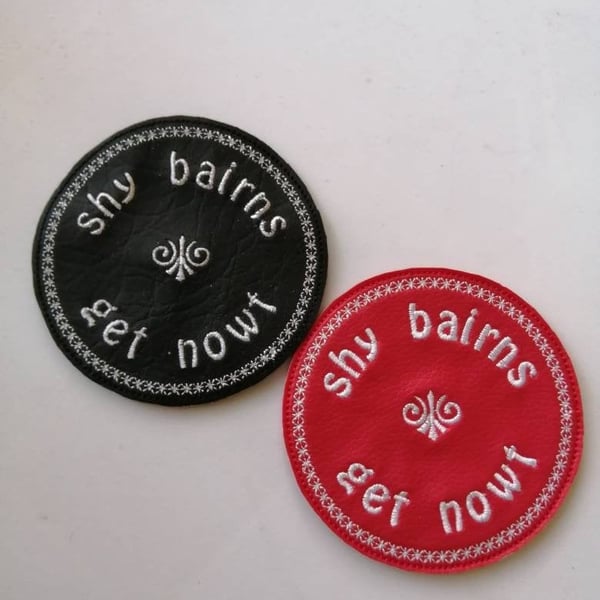 383. Shy bairns get nowt coaster.