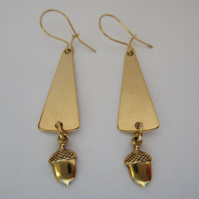 Autumn Acorn Earrings