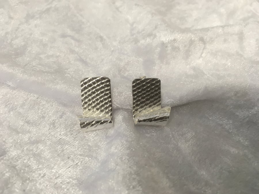 Textured Folded Studs