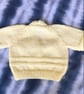 Lemon baby cardigan 0-3 minths - Image 3
