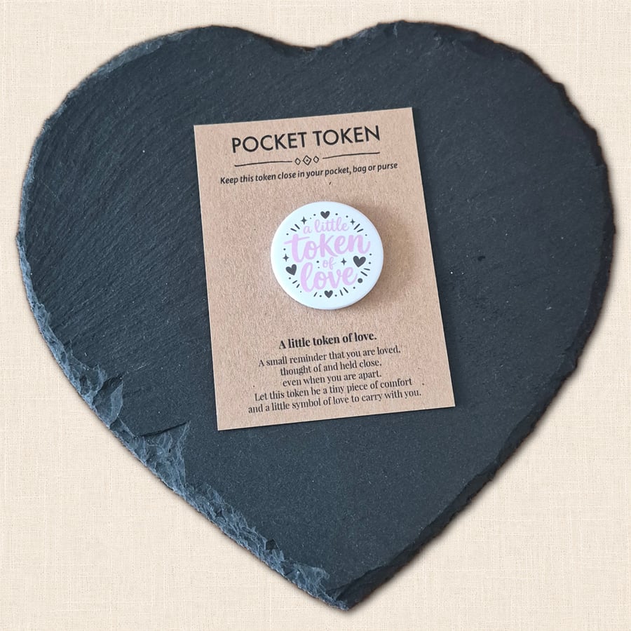 A Little Token of Love Pocket Token - Little Reminder You Are Loved