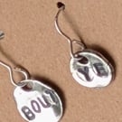 Fine Silver Bout Ye! Earrings