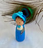 Jane Austen Handpainted Wooden Peg Doll - inspirational women