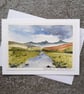 Moorland Stream. Blank Card. Original Watercolour Painting 260138 - Image 5