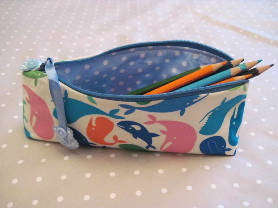 Zipped pencil case 