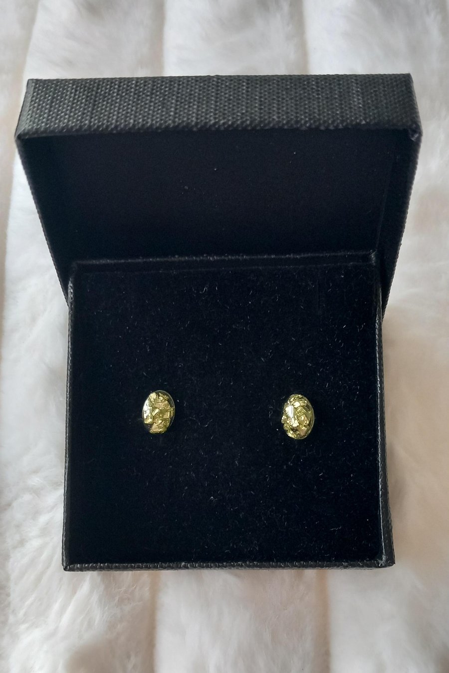 Sterling silver Oval resin stud earrings, Green studs, Small silver earrings,Mul