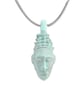 Igbo-Ukwu mask pendant, nigerian bronze head, african jewellery, tribal art  - Image 3