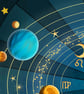 Personal Astrological Art - The Deluxe Art Deco Astrology Chart - Image 2