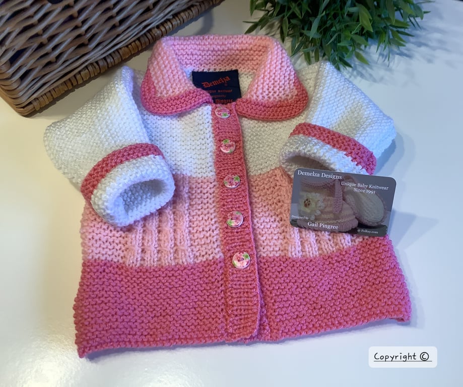 Cosy Baby Girl's Cardigan-Jacket  6-12 months size