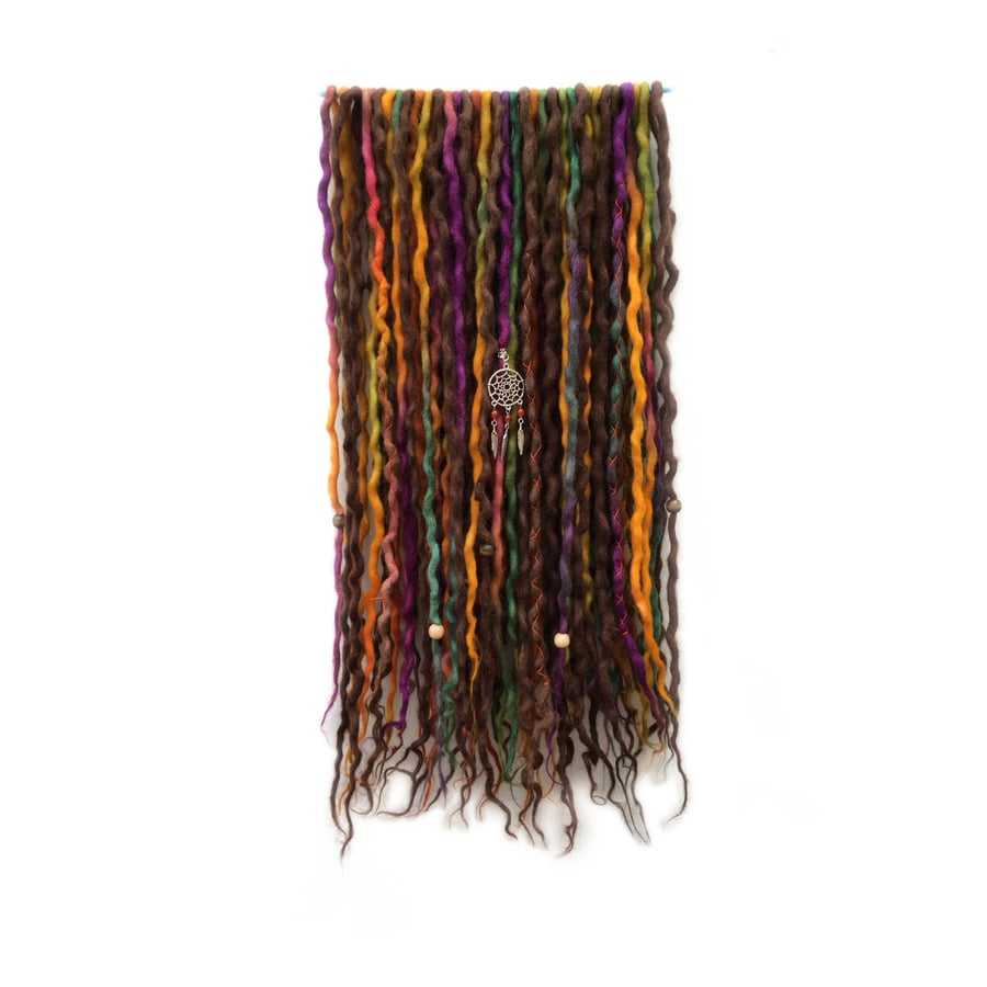 Wool Dreadlocks Choose Your Amount and Length - Tribal 
