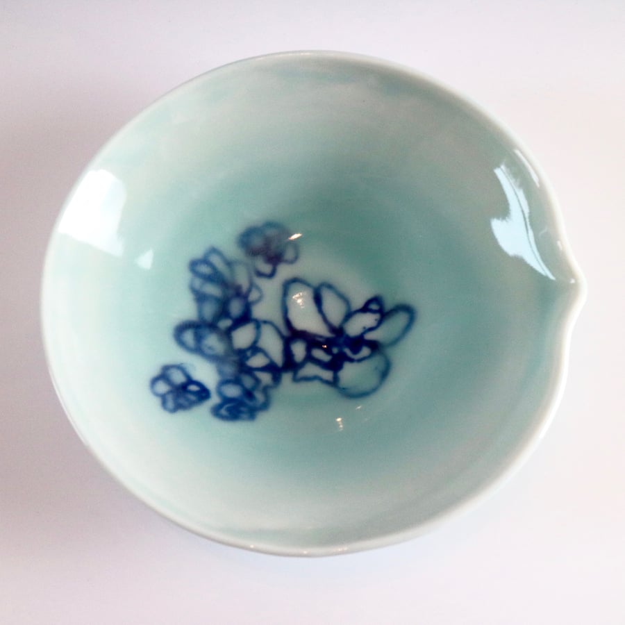Blue Porcelain Bowl