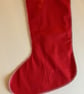 Red Stag Personalised Christmas Stocking, Handmade in the UK - Image 3
