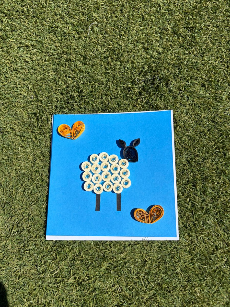 Handmade Quilled Card