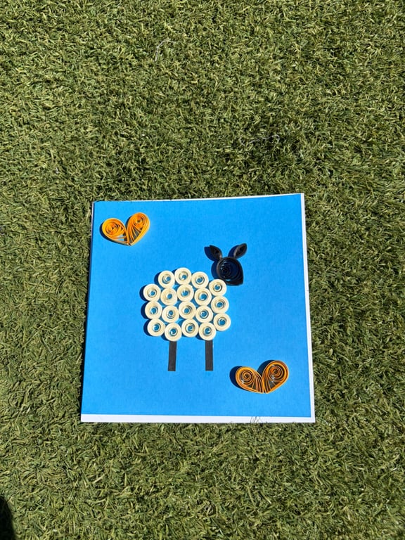 Handmade Quilled Card