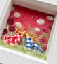  Shadow box frame square  "Betty & Bert” - Image 4