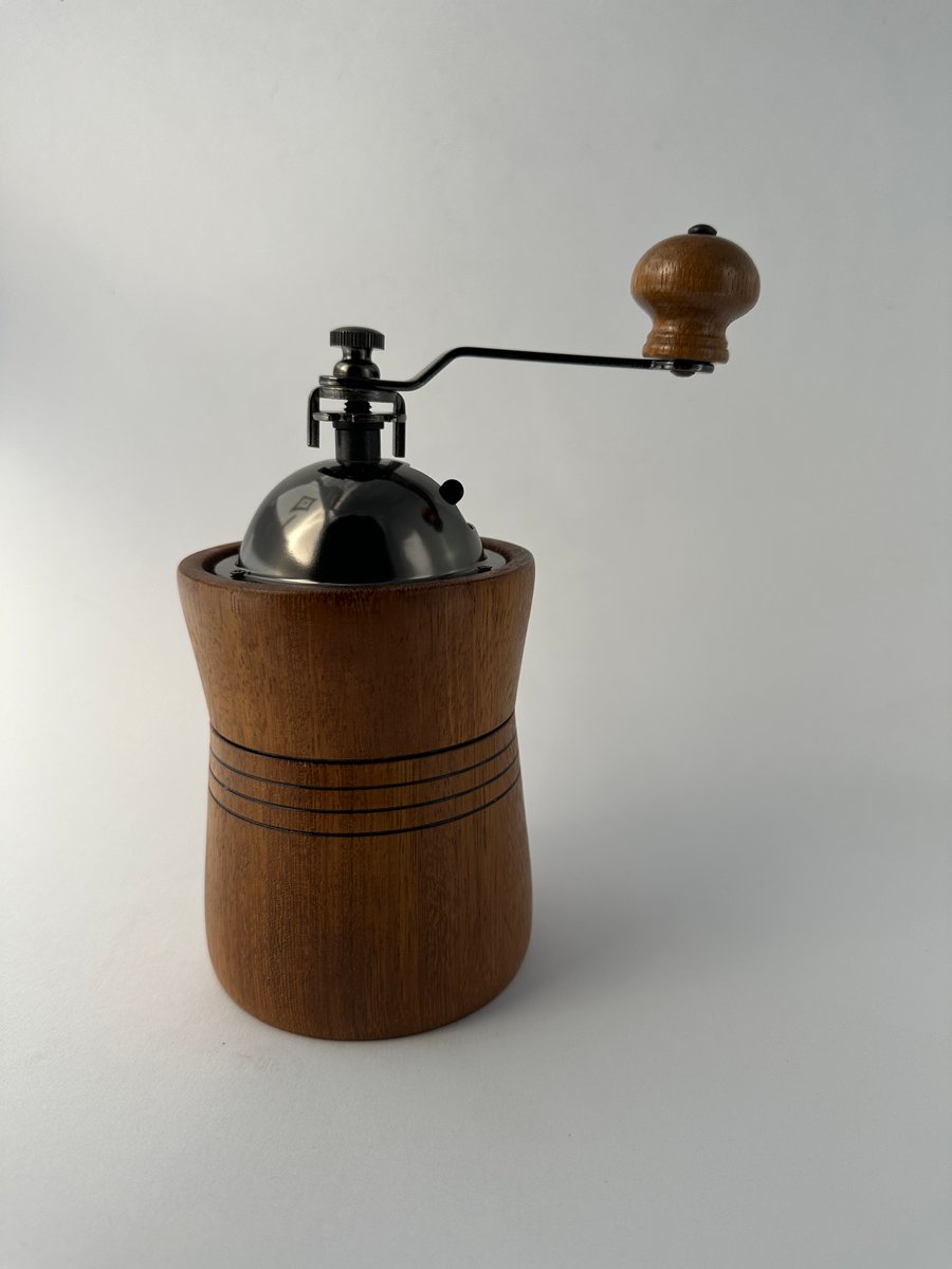 Coffee Grinder in Sapele