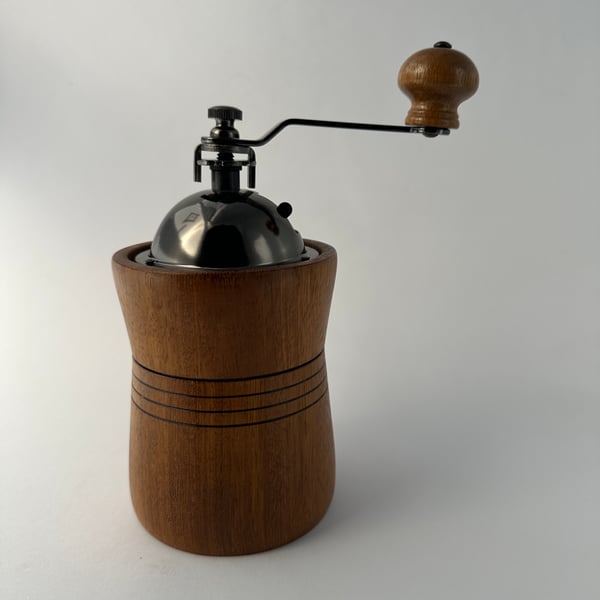 Coffee Grinder in Sapele