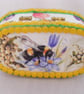 Bumble bee decoupaged jewellery or memory box. - Image 2
