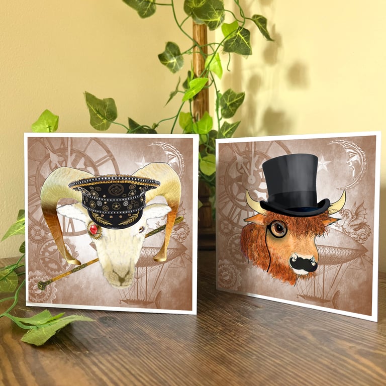 Steampunk Zodiac Characters