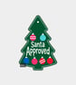 Unique Funny Christmas Tree Gift Tags For Adults, 6pk - Santa Approved