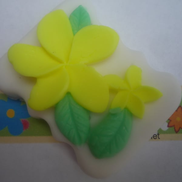 flower petal soap x 1