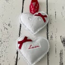 Handmade Hanging Heart Decoration 