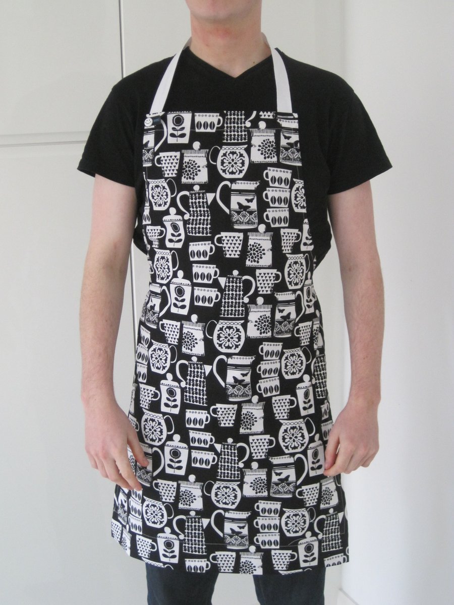 GAYPRONS - Aprons in Michael Miller Retro Put A Lid On It fabric in 4 colourways