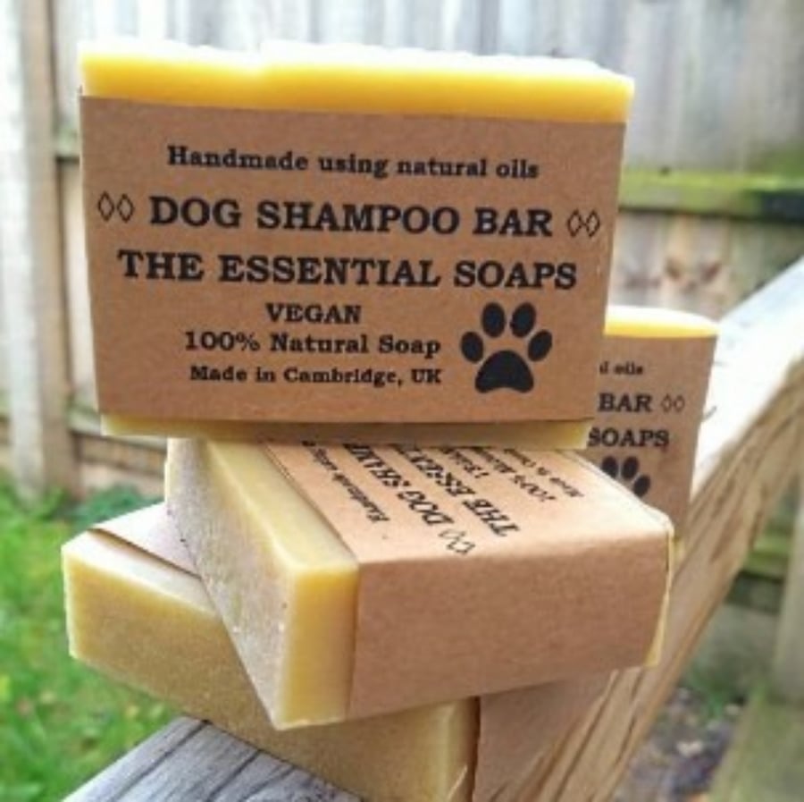 Dog Shampoo Bar, Gifts for Dog Lovers, Natural, Dog Grooming, Repel Fleas, Pet