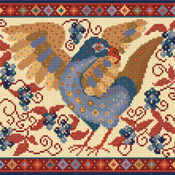 Eagle Tapestry  Kit, Eagle Cushion, Counted Cross Stitch, Needlepoint, PictureIn
