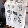 'Fabulous Fibre' Tea towel