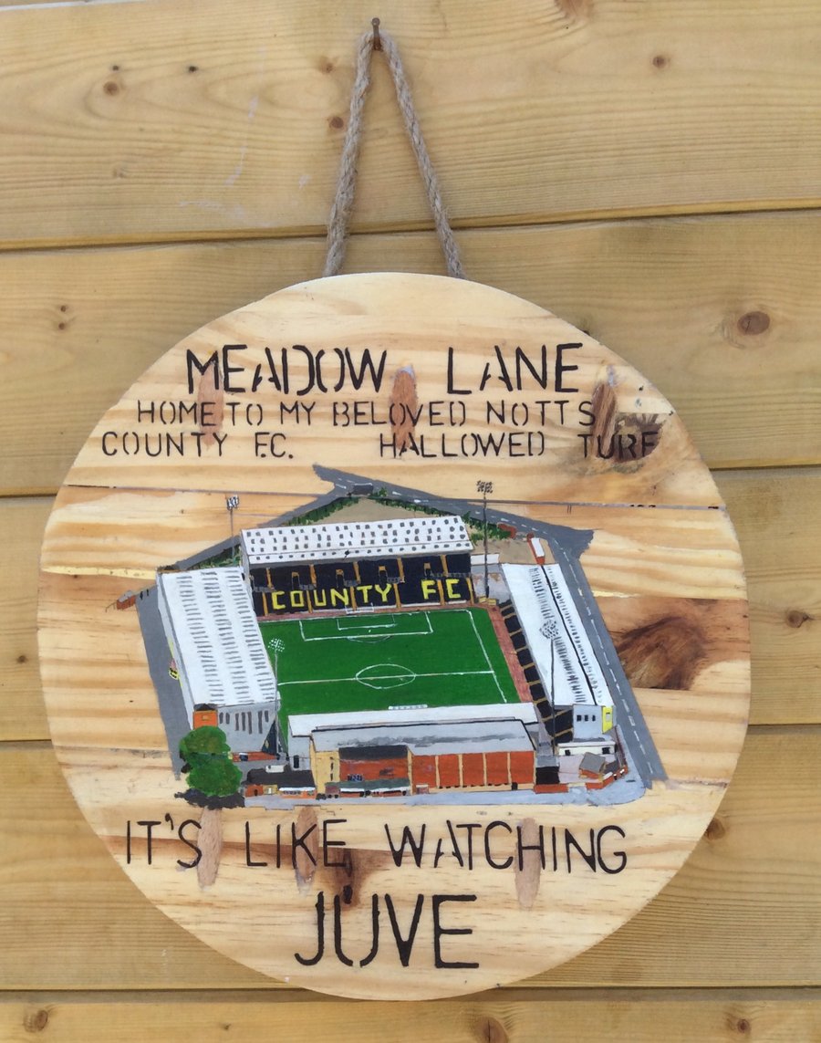 Notts County F.C. wall decoration