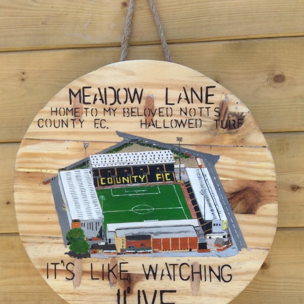 Notts County F.C. wall decoration