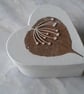 Decoupage Heart Leaf Trinket Storage Gift Box - Image 4