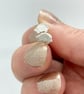 Tiny silver hedgehog studs - jewellery for nature lovers, British wildlife - Image 3
