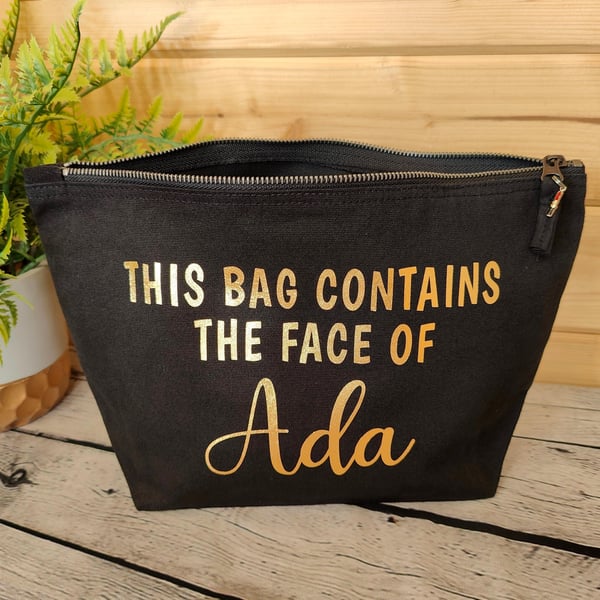 Personalised Makeup Bag