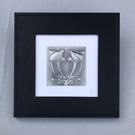 Tulips & Hearts in Pewter