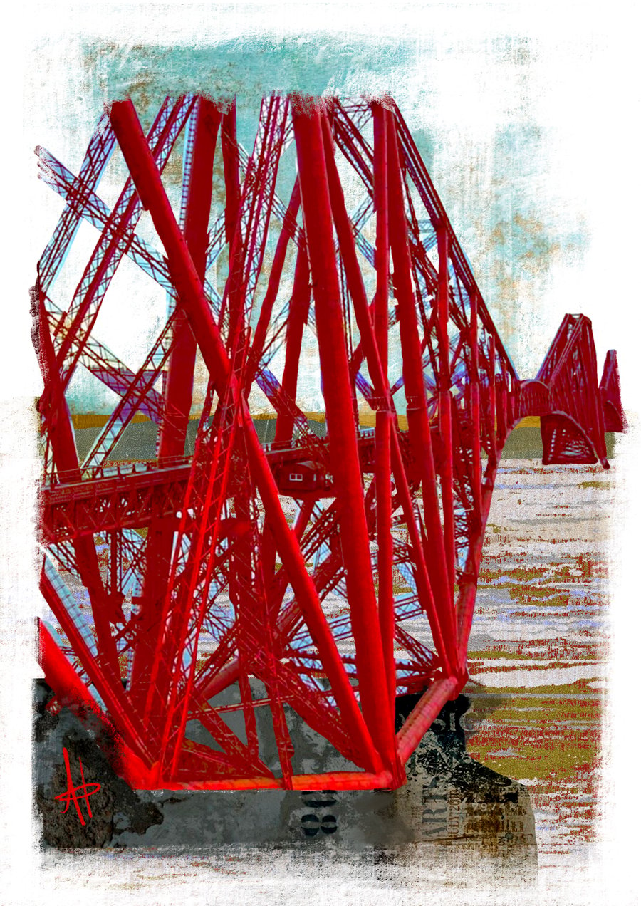 Forth Rail Bridge (red)