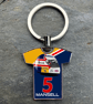 Nigel Mansell 1992 Helmet F1 Keyring Gift