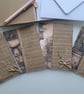 Multi pack of 4 greetings cards set - blank any occasion note cards - Image 1