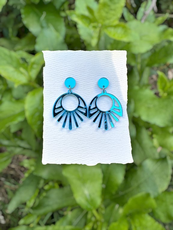 Aztec Sunbeam Earrings