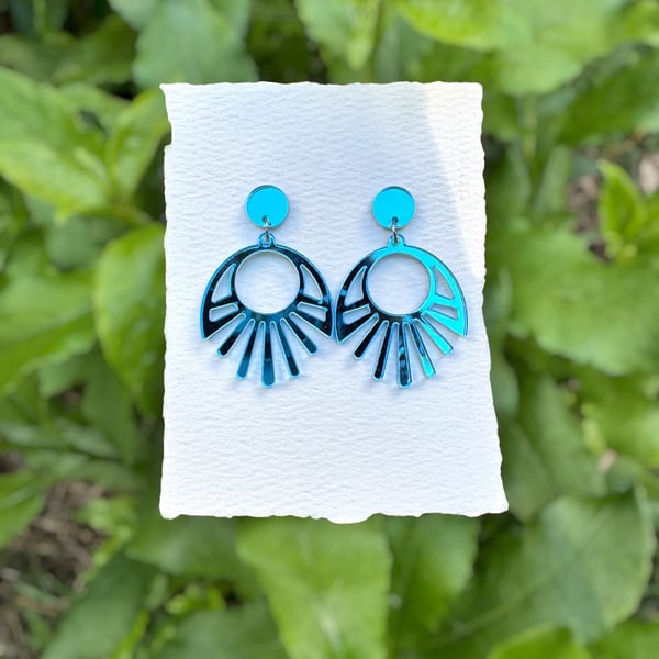 Aztec Sunbeam Earrings