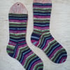 Hand knitted socks, MEDIUM, size 5-7