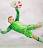 Football goalkeeper saving the penalty - Image 6